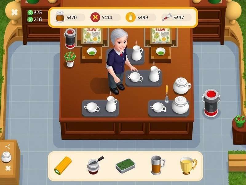 Chai Shop Tycoon Game Screenshot